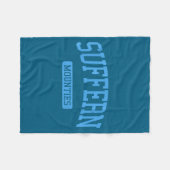Suffern High School HS Suffern NY Uni-Sport Fleecedecke (Vorderseite (Horizontal))