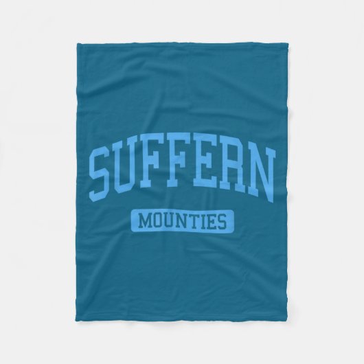 Suffern High School HS Suffern NY Uni-Sport Fleecedecke (Vorderseite)