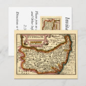 Suffolck Suffolk Landkreis Karte (Vorne/Hinten)