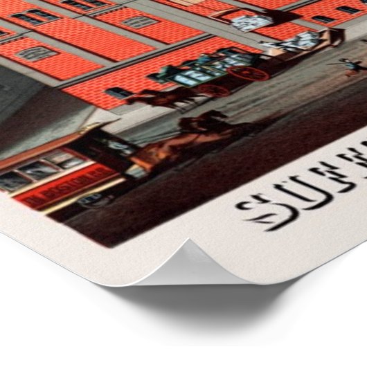 Suffolk Beer Poster (Ecke)