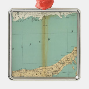 Suffolk County Ornament Aus Metall