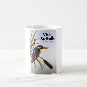 Suffolk England Vintage Travel Art Kaffeetasse