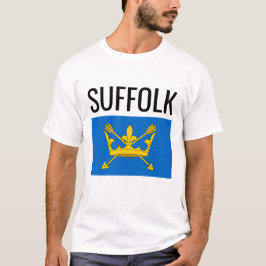 Suffolk // English Landkreis Flag T-Shirt