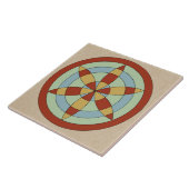 Suffolk Hexafoil (Daisy Wheel), Hexenmark Fliese (Seite)