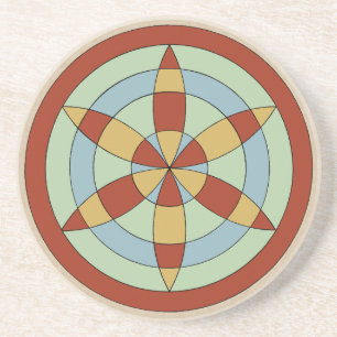 Suffolk Hexafoil (Daisy Wheel), Hexenmark Getränkeuntersetzer