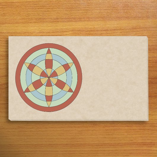 Suffolk Hexafoil (Daisy Wheel), Hexenmark Post-it Klebezettel