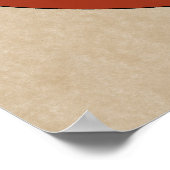 Suffolk Hexafoil (Daisy Wheel), Hexenmark Poster (Ecke)