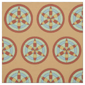 Suffolk Hexafoil (Daisy Wheel), Hexenmark Stoff (Muster)