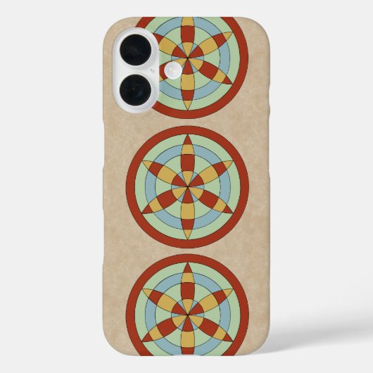 Suffolk Hexafoil (Daisy Wheel) Witch Mark Case-Mate iPhone Hülle (Rückseite)