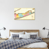 Suffolk Landkreis Leinwanddruck (Insitu (Schlafzimmer))