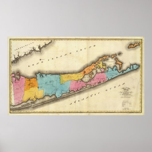 Suffolk Landkreis Poster (Vorne)