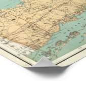 Suffolk Landkreis Poster (Ecke)