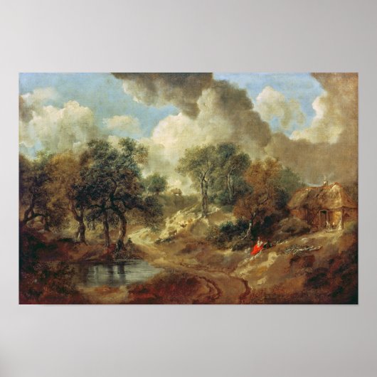 Suffolk Landscape, 1748 Poster (Vorne)