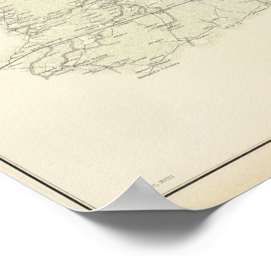 Suffolk & Umgebung Poster (Ecke)