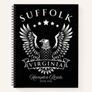 Suffolk Virginia Vintag Eagle Notizblock
