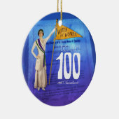 Suffrage Centennial Keramik Ornament (Rechts)