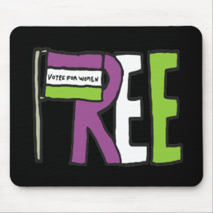 Suffragetane Mousepad