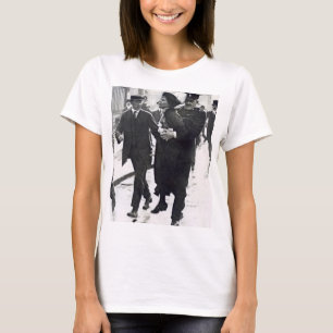 Suffragette Emmeline Pankhurst wurde 1914 verhafte T-Shirt