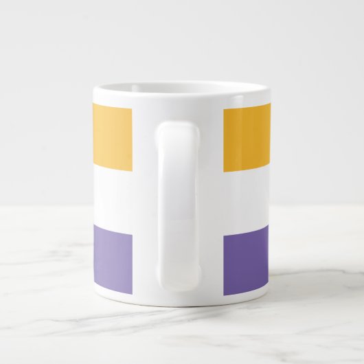 Suffragette Fahndungsstimmen für Frauen 19. Änderu Jumbo-Tasse (Rückseite)