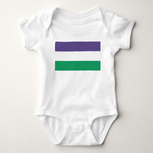 Suffragette Flag Baby Strampler