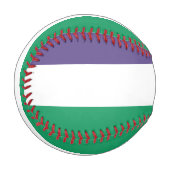 Suffragette Flag Baseball (Vorderseite Links)