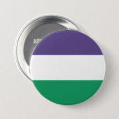 Suffragette Flag Button (Vorne & Hinten)
