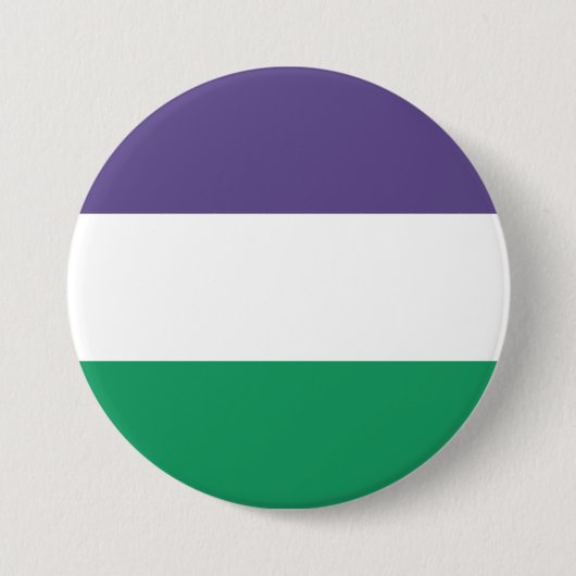 Suffragette Flag Button (Vorderseite)
