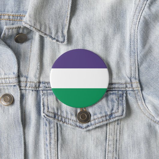 Suffragette Flag Button (Beispiel)