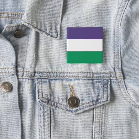 Suffragette Flag Button (Beispiel)