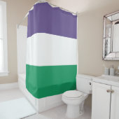 Suffragette Flag Duschvorhang (Beispiel)