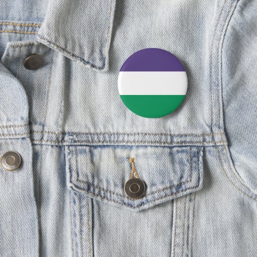 Suffragette Flag - Frauenleiden Button (Beispiel)