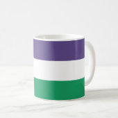 Suffragette Flag Kaffeetasse (VorderseiteRechts)