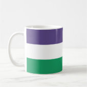 Suffragette Flag Kaffeetasse (Links)