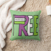 Suffragette Flag Kissen (Decke)