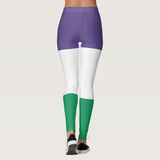 Suffragette Flag Leggings (Rückseite)