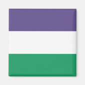 Suffragette Flag Magnet (Vorne)