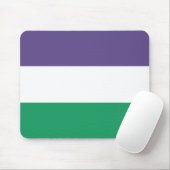 Suffragette Flag Mousepad (Mit Mouse)