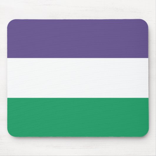 Suffragette Flag Mousepad (Vorne)