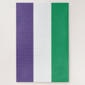 Suffragette Flag Puzzle (Vertikal)