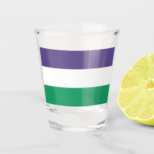 Suffragette Flag Schnapsglas