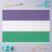 Suffragette Flag Seidenpapier (Basteln)