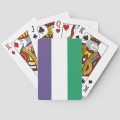 Suffragette Flag Spielkarten (Rückseite)