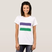 Suffragette Flag T-Shirt (Vorne ganz)