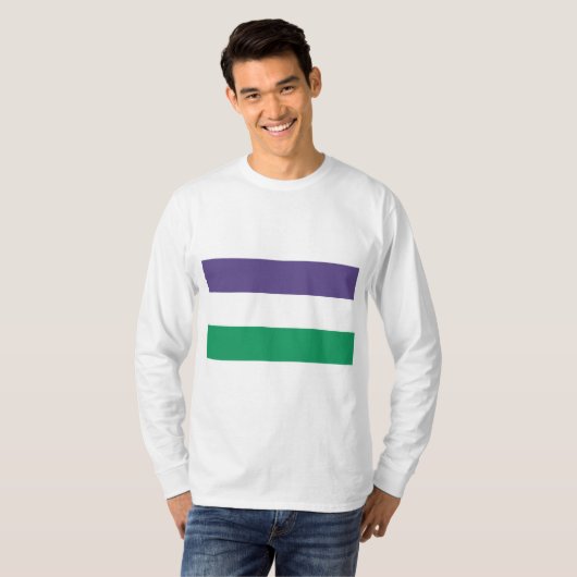 Suffragette Flag T-Shirt (Vorne ganz)
