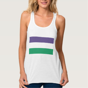 Suffragette Flag Tank Top