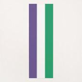 Suffragette Flag Yogamatte (Vorderseite)