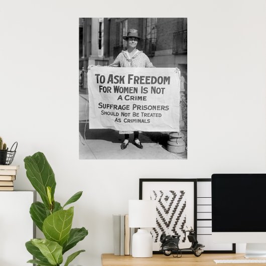 Suffragette for Alice Paul, 1917 Poster (Heimbüro)