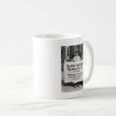 Suffragette für Alice Paul, 1917 Kaffeetasse (VorderseiteRechts)