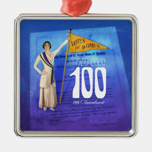 Suffragette Ornament (Vorne)