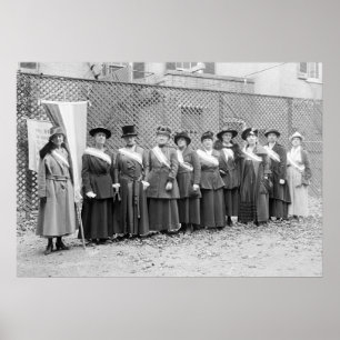 Suffragette-Pfosten: 1917 Poster